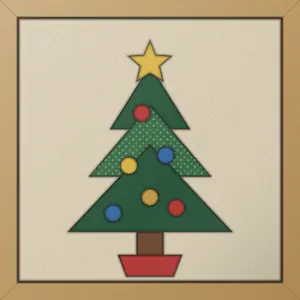 Molde de árvore de Natal para Kinusaiga