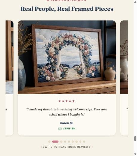 Quadro de arco floral de casamento em tecido